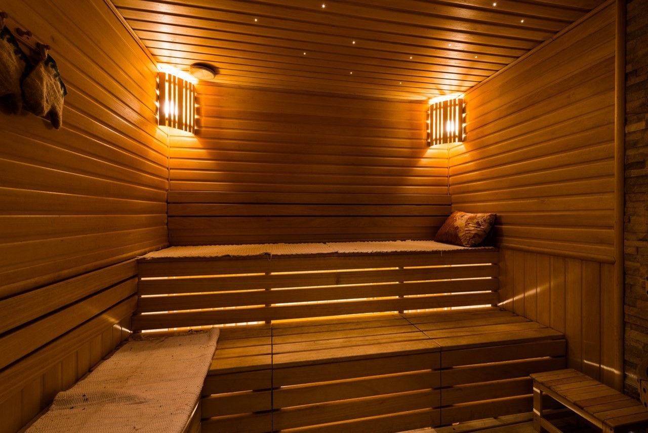 Банный комплекс на глубине 9 метров