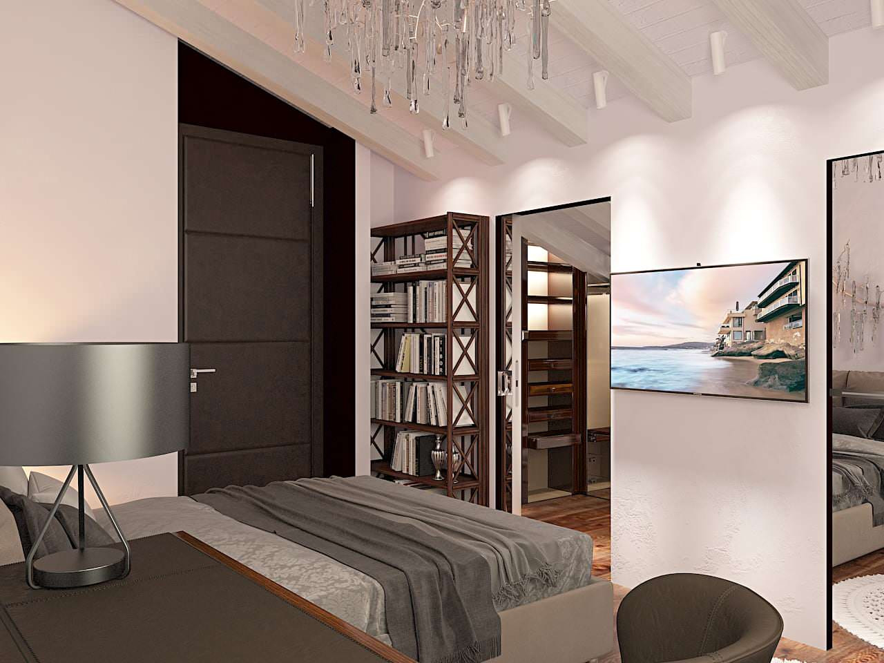 Двухэтажная квартира. Милан, Италия