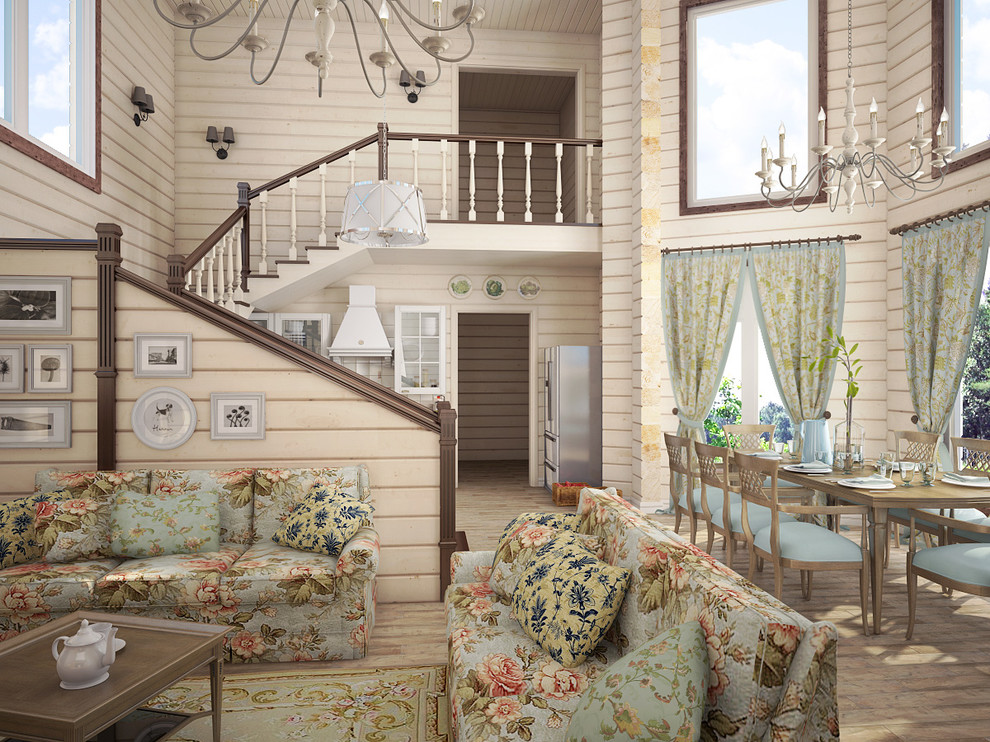 Проект деревянного дома на Новой Риге