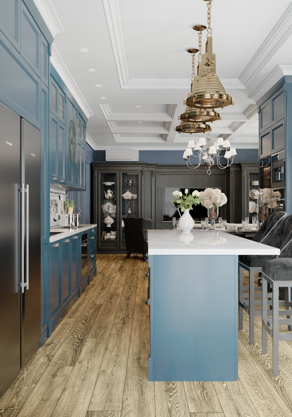 Квартира 200 м² в ЖК "Крестовский de luxe"