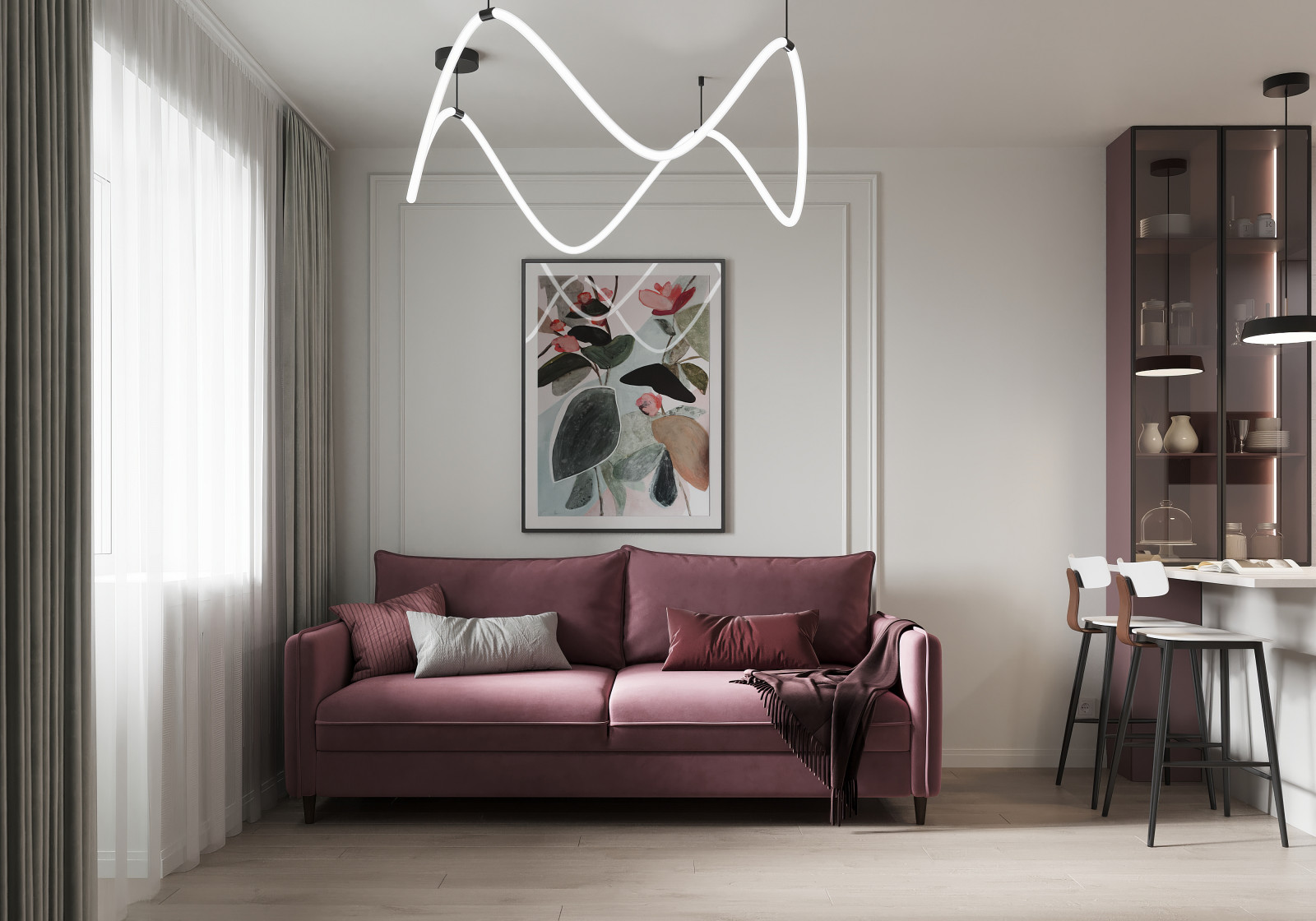 Дизайн-проект квартиры, Спб