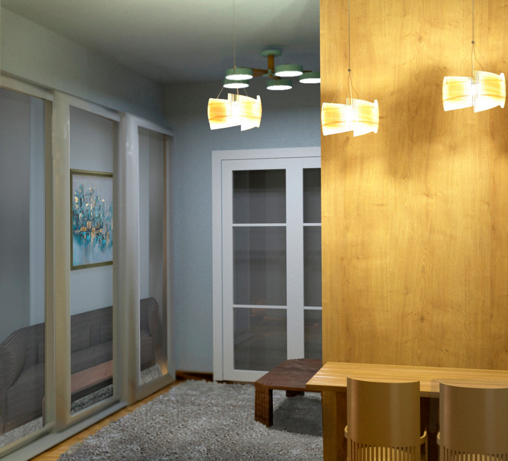 Обложка проекта: Квартира 40м2