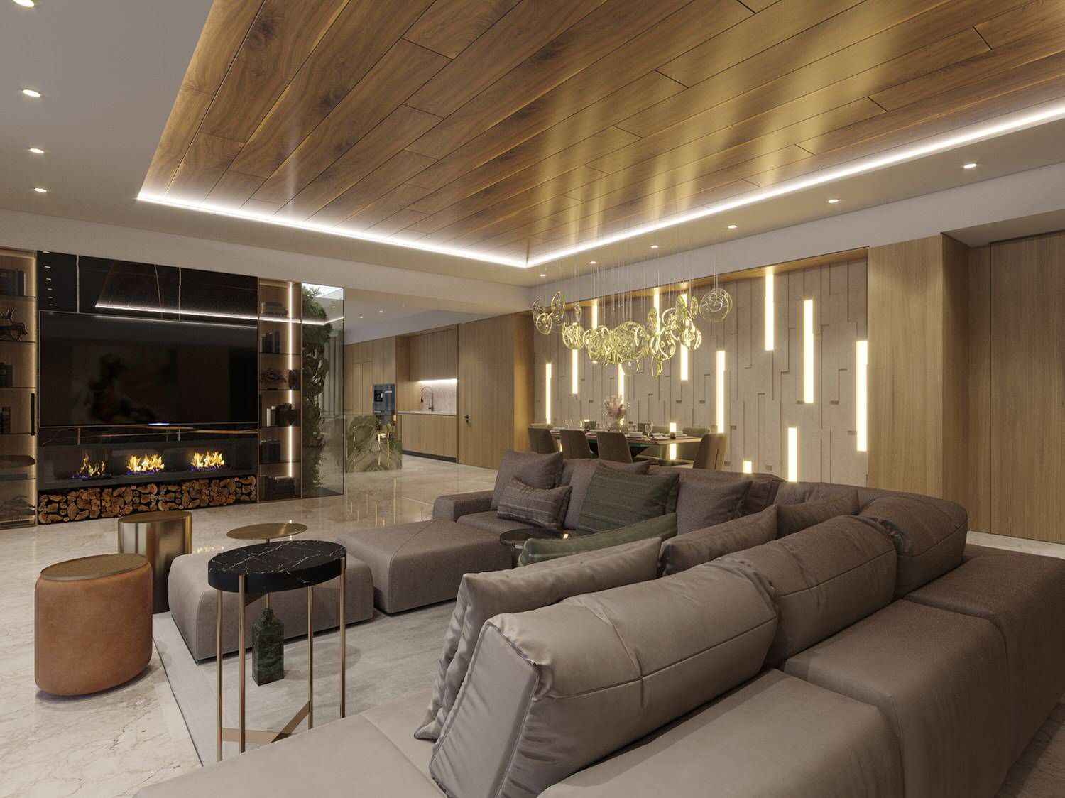 Penthouse Design In SOHO Tower, Paphos, Cyprus