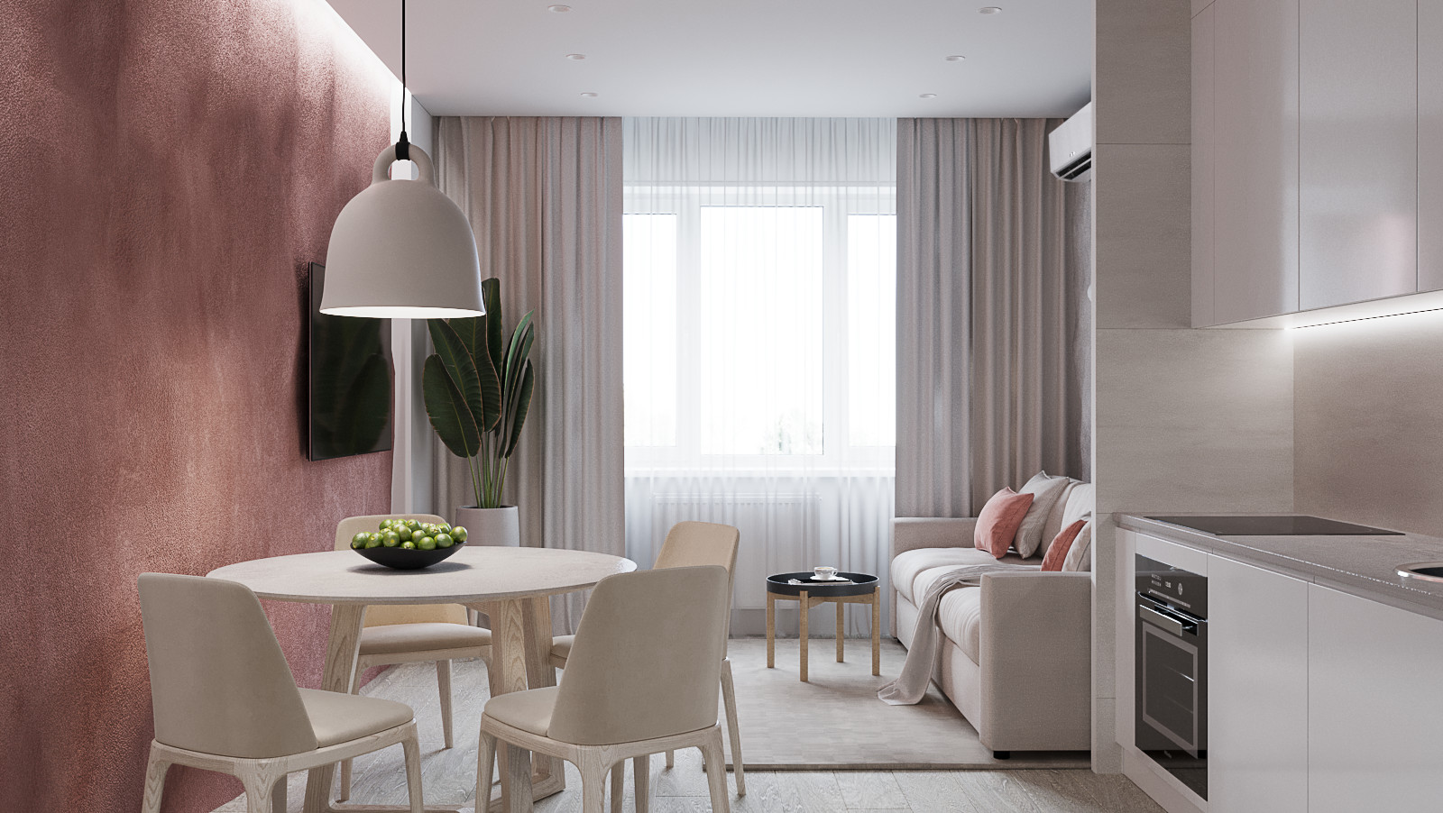 Квартира с элементами этники.