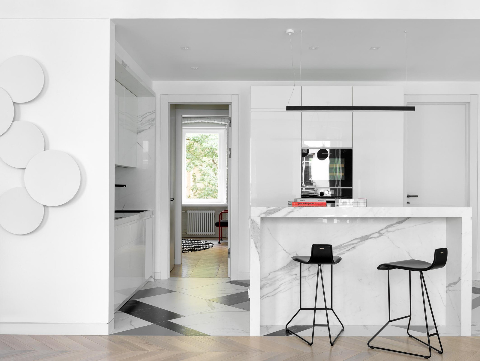 Houzz Москва: квартира в старом фонде — для пары французов