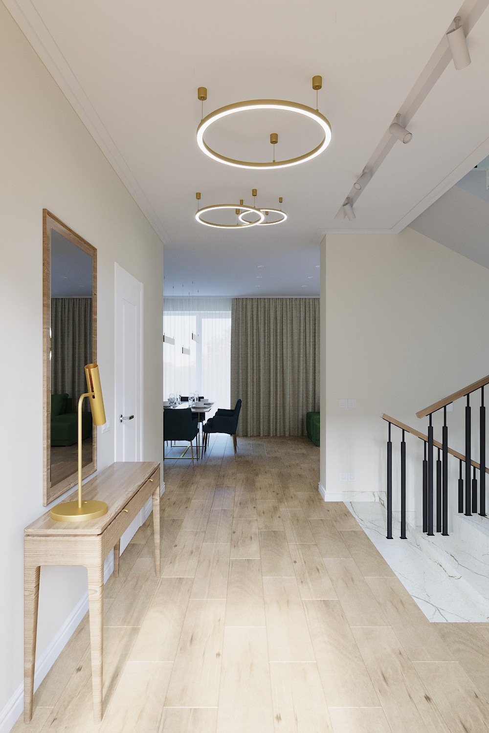 Интерьер индивидуального жилого дома