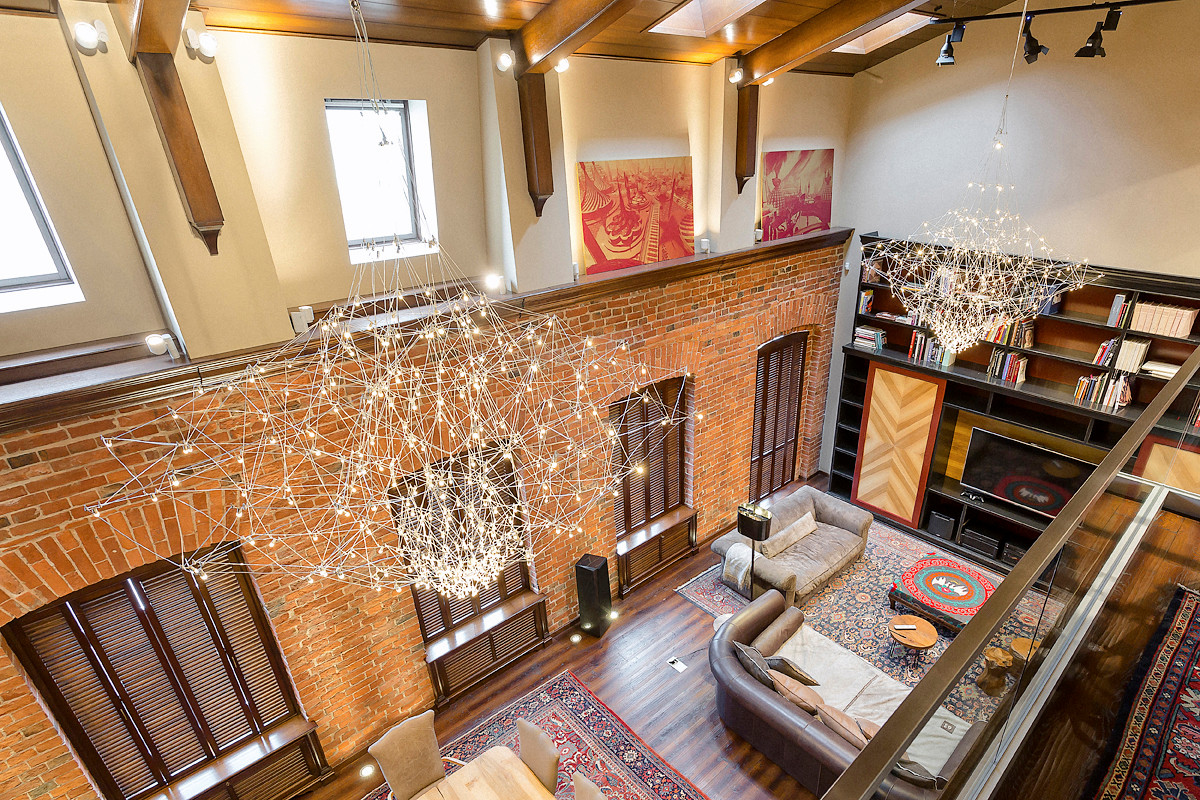 Двухуровневая квартира в Арбатских переулках