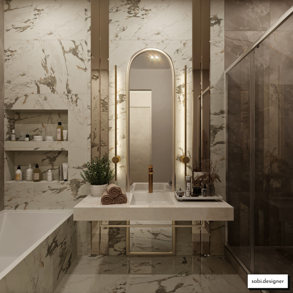 НЕОКЛАССИЧЕСКАЯ КВАРТИРА ЖК ТРИКОЛОР 110 М КВ