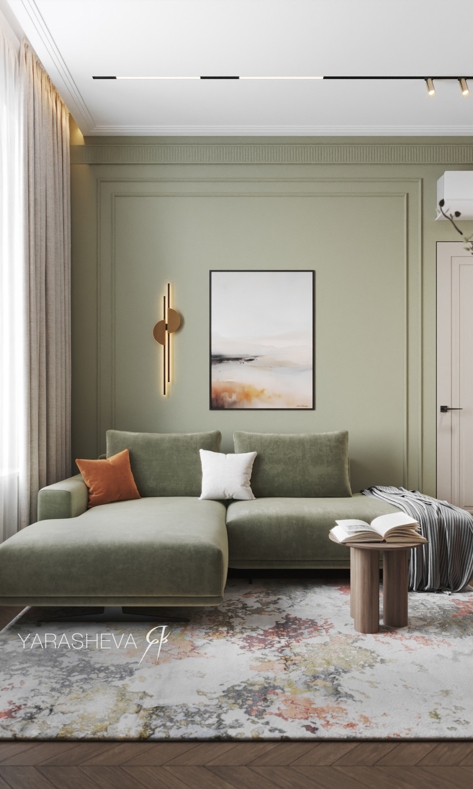 Дизайн интерьера квартиры в ЖК Небо