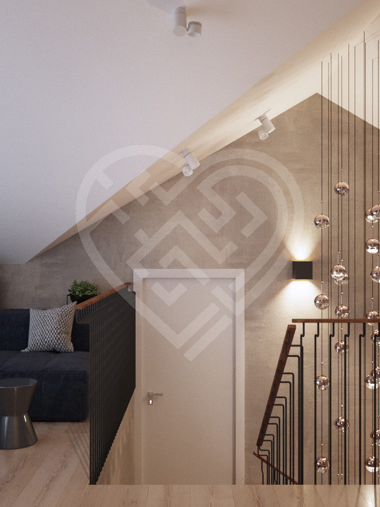 Дизайн интерьера загородного дома в Сходне