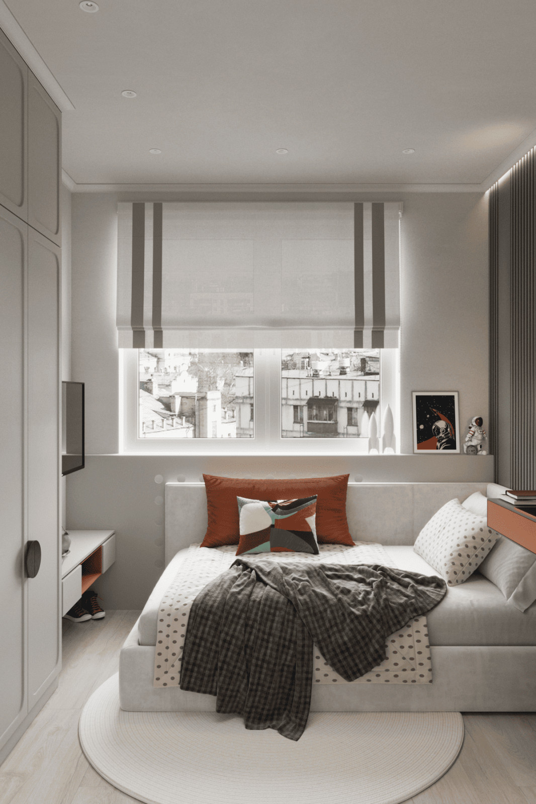 Дизайн-проект квартиры 58м² в ЖК Домашний