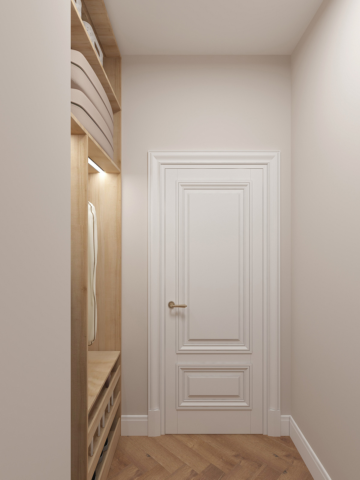 Утонченный проект с использованием разных стилей для семьи с двумя детьми