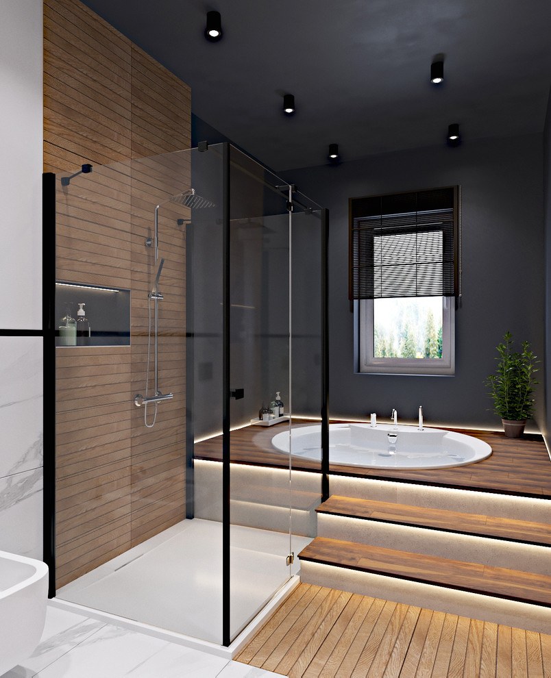 Ванная комната на 2 этаже. Дом в мкр. Удачный