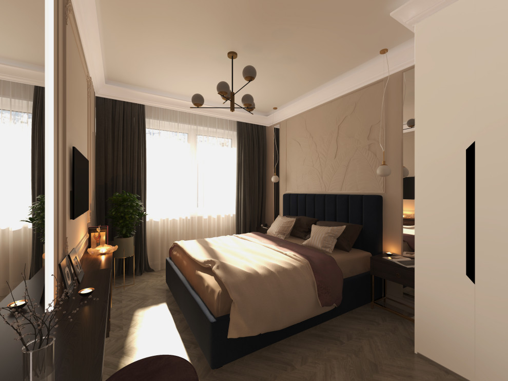 Обложка проекта: Спальня. "Романтичное настроение" г. Москва