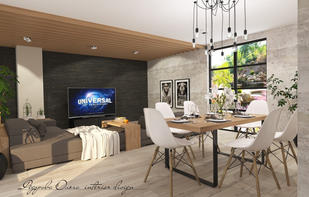 Загородный лофт