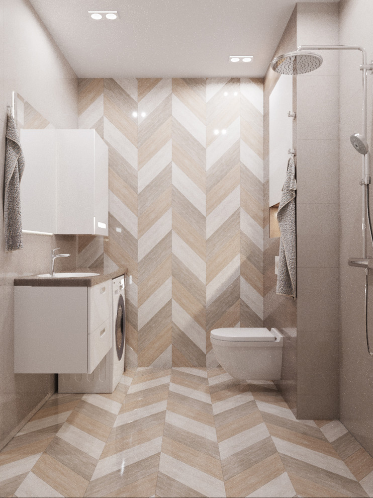 Интерьер коттеджа 140 кв для семьи из 4 человек