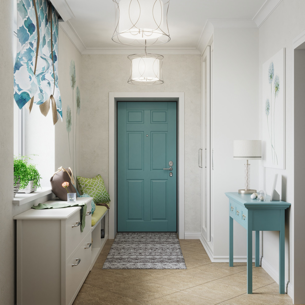 Коттедж. Птицы в доме. Холл