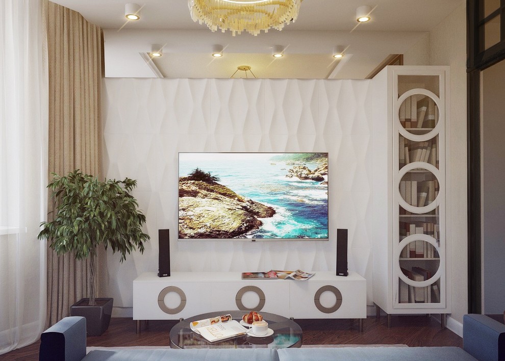 Частная квартира. гостиная