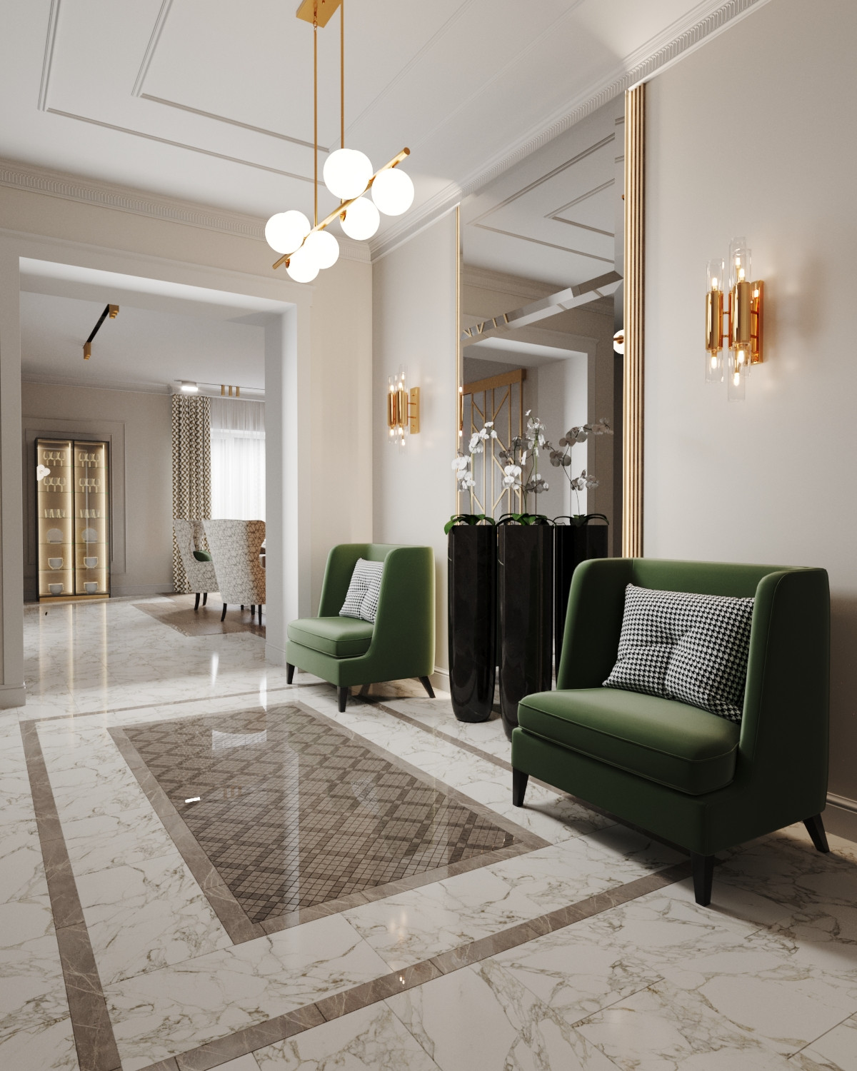 Реконструкция первого этажа в загородном доме