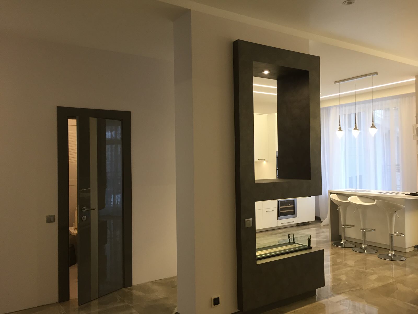 Квартира в стиле хайтек.