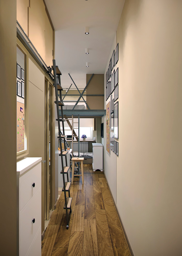 Обложка проекта: Дизайн-проект квартиры студии 25 кв.м. в ЖК Успенский, город Уфа