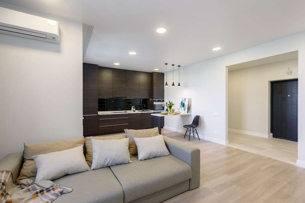 Современный интерьер, квартира для молодой семьи