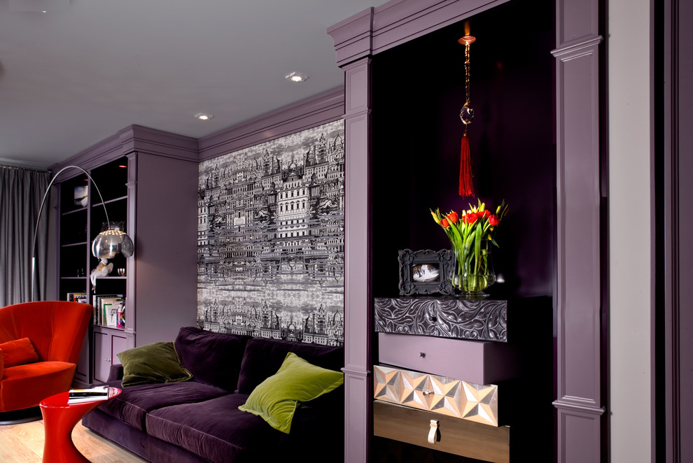 Яркая насыщенная квартира