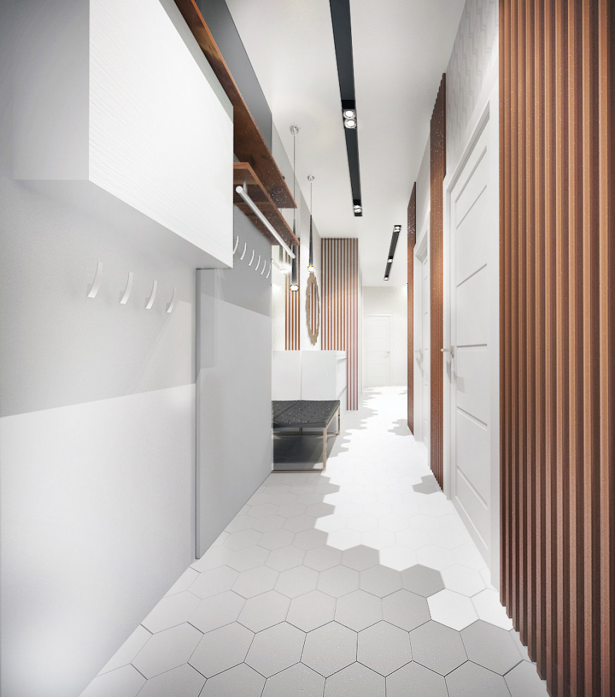 Квартира с камином в ЖК Новая Скандинавия