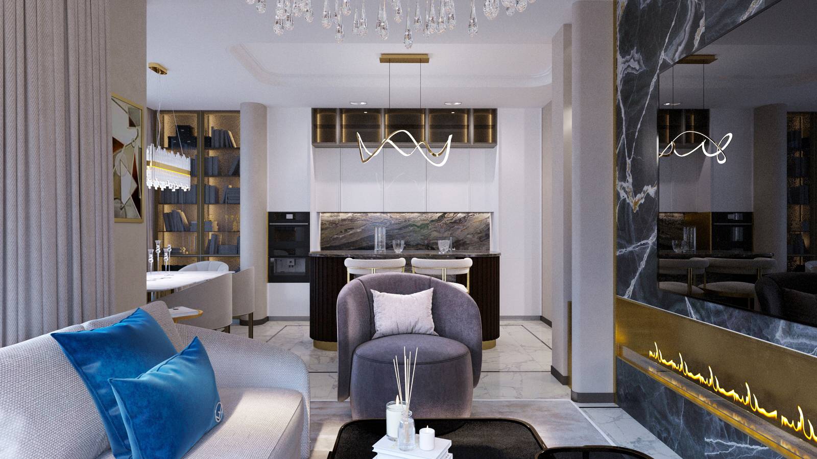 Обложка проекта: Квартира ЖК "Континенталь"