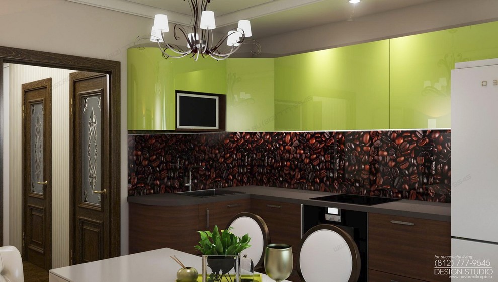 Дизайн интерьера кухни