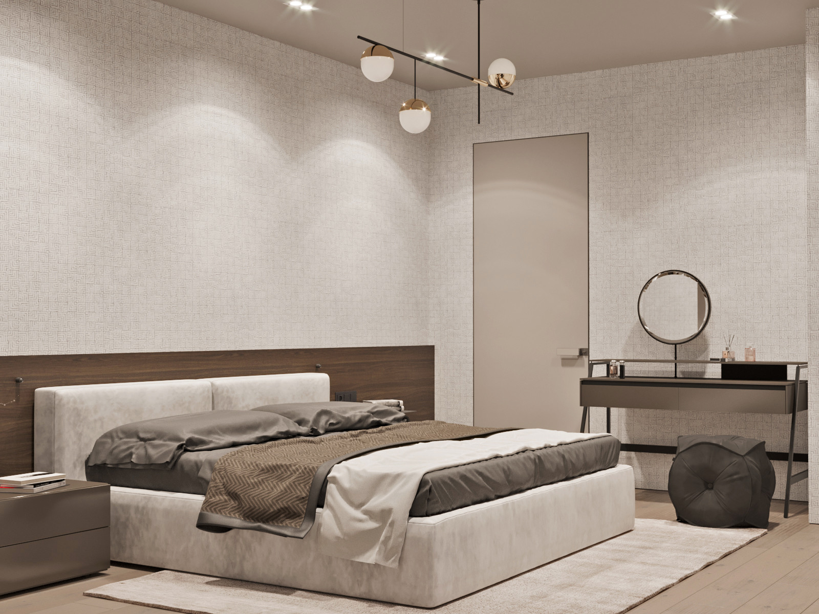 Квартира в бежевых тонах