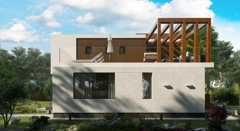 Современный загородный дом