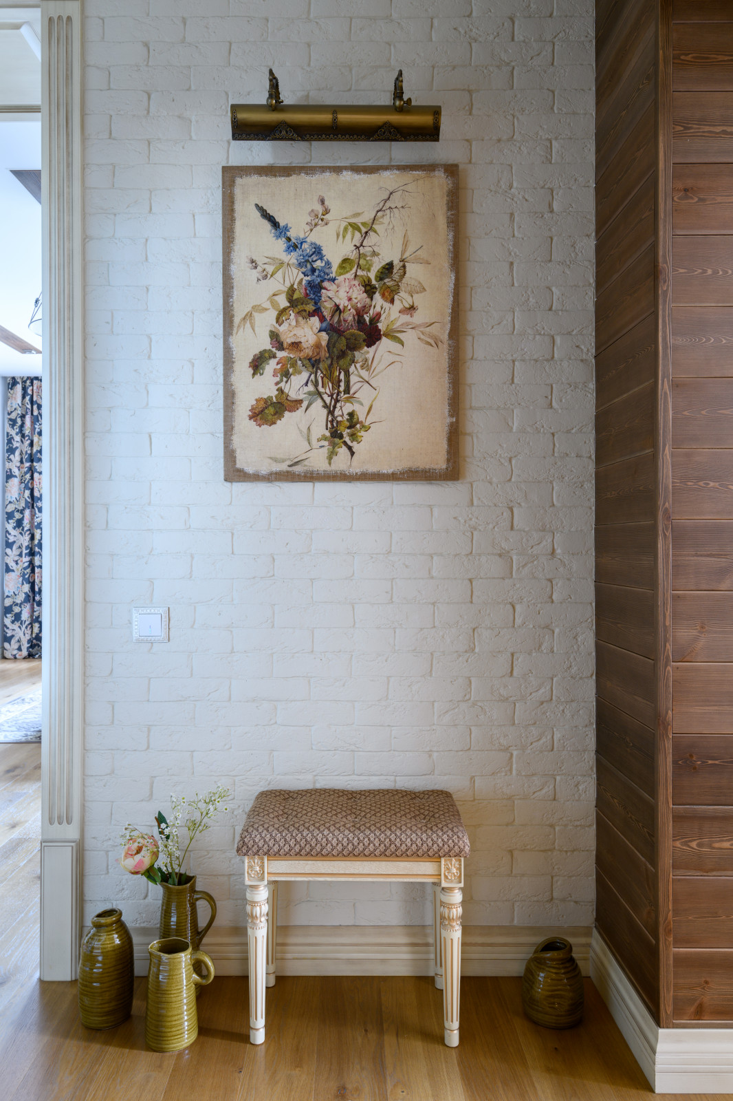 Квартира с атмосферой загородного дома