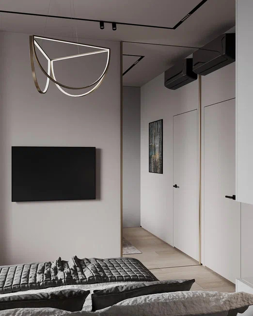 Ремонт квартиры свободной планировки для супружеской пары