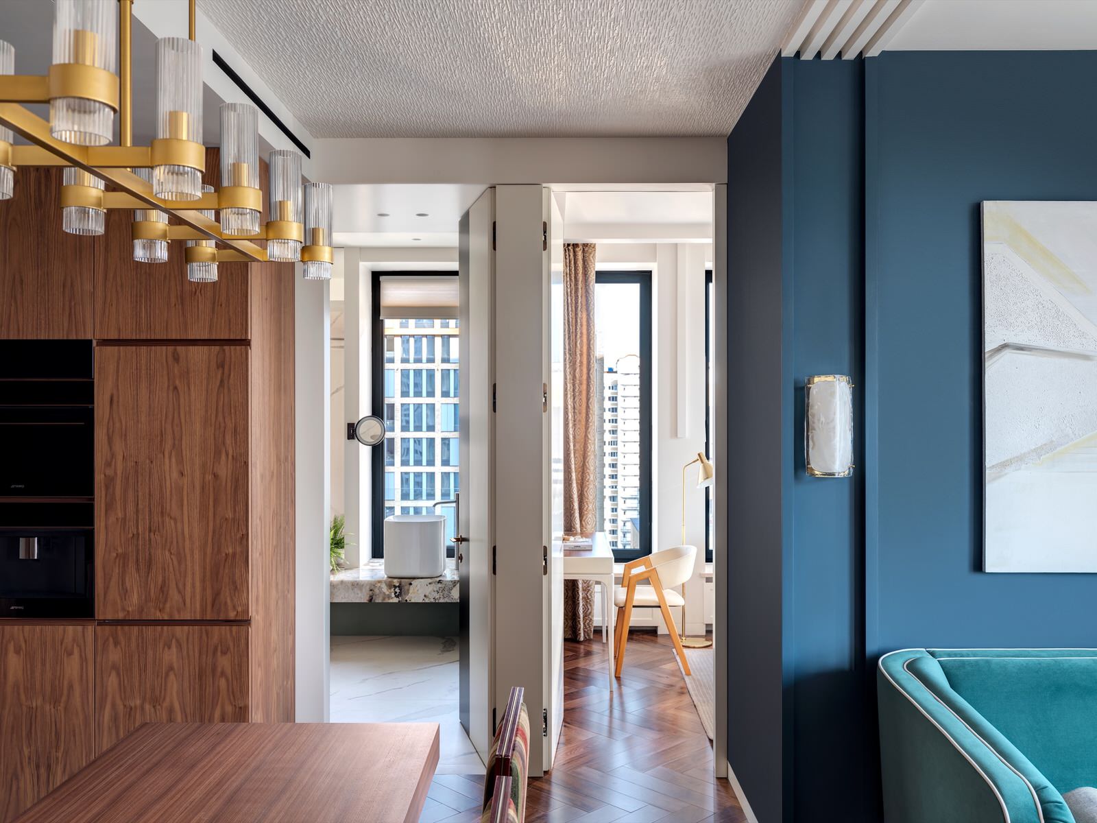 Обложка проекта: Квартира площадью 54 м² в ЖК «Вандер Парк»