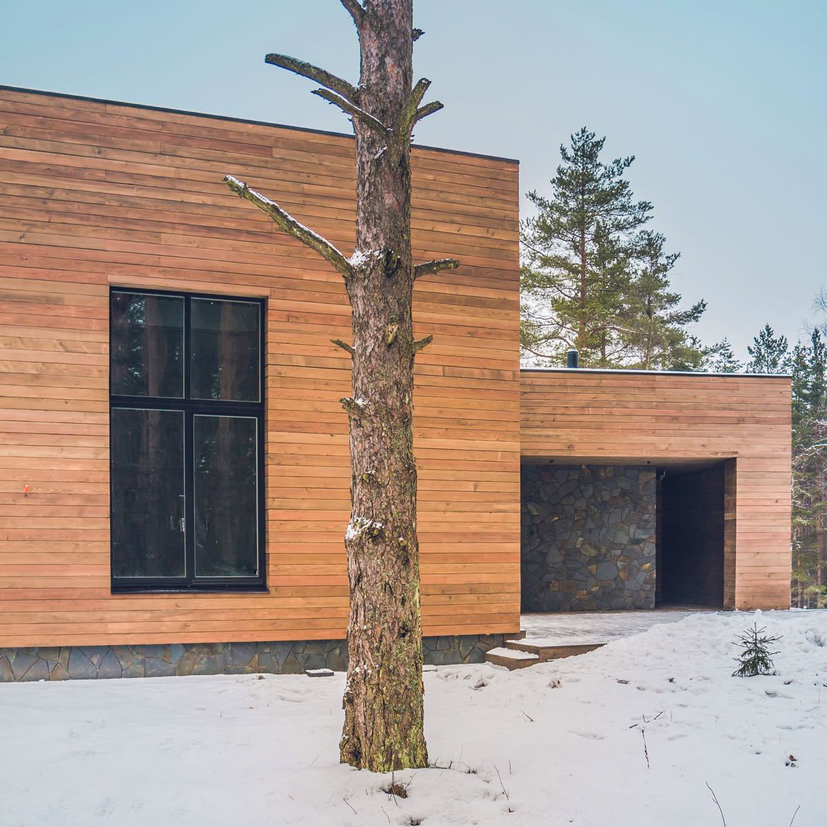 Коттедж в Охтинском парке