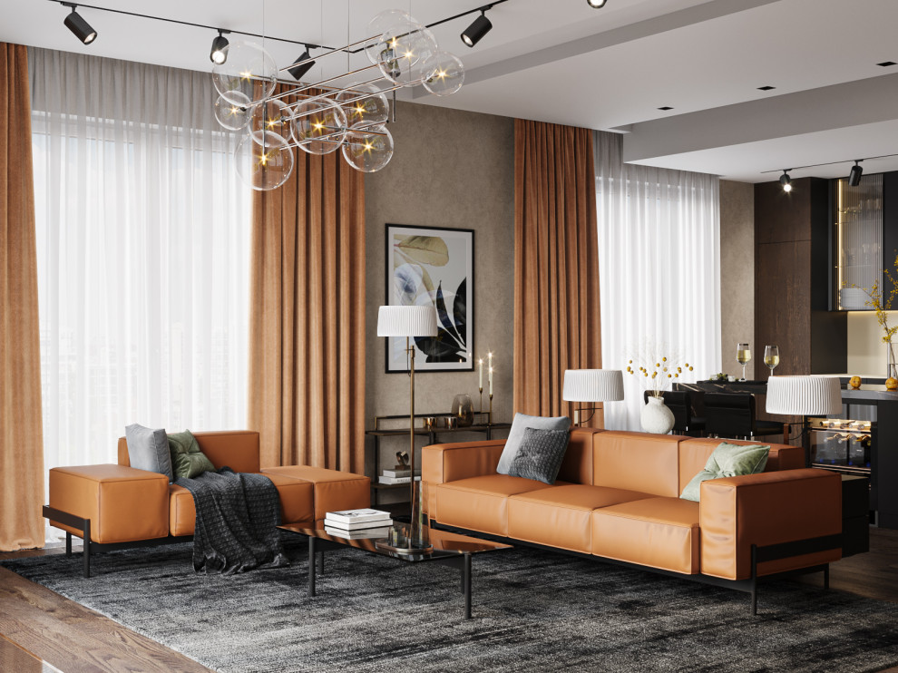 Обложка проекта: Интерьер с "мужским характером"