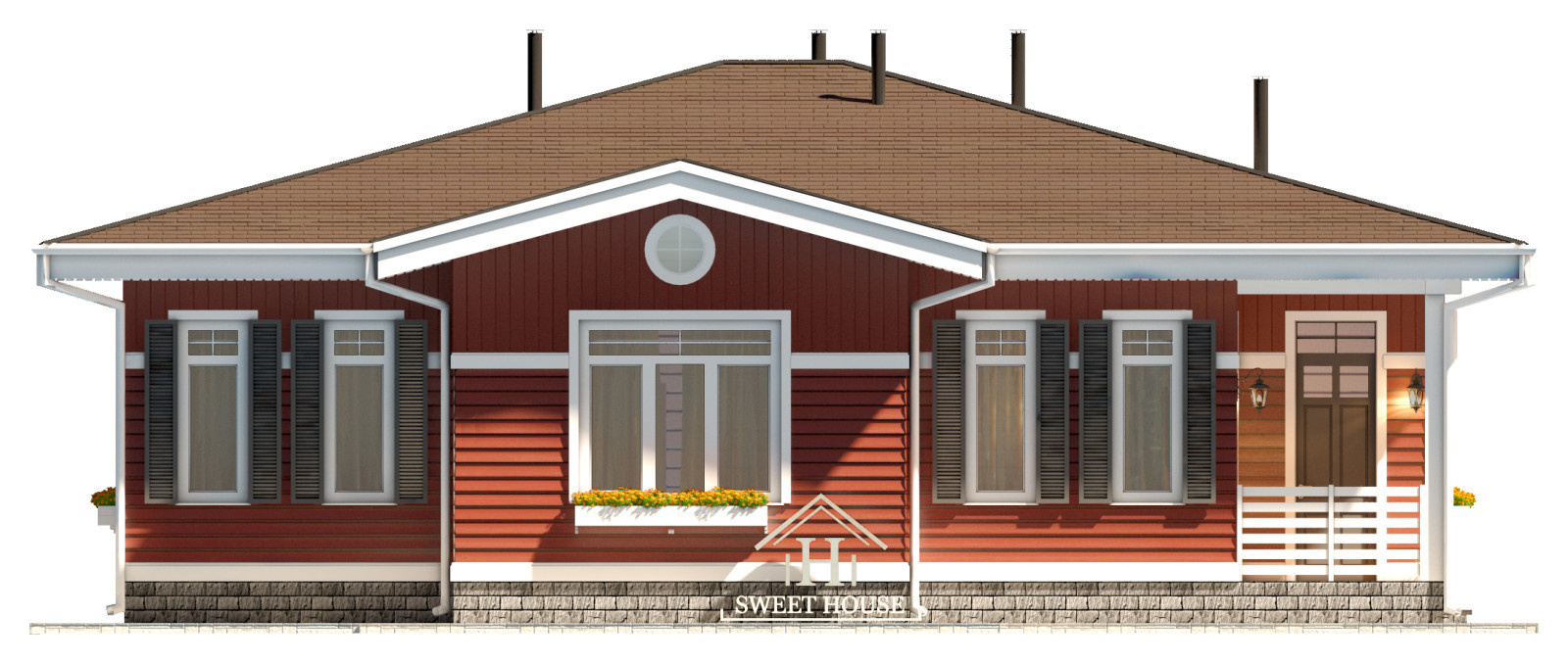 Обложка проекта: КОТТЕДЖ RED HOUSE