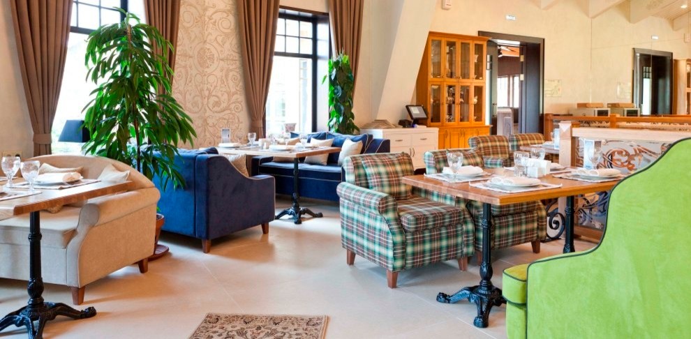 Ресторан "Ладога" роспись орнамент