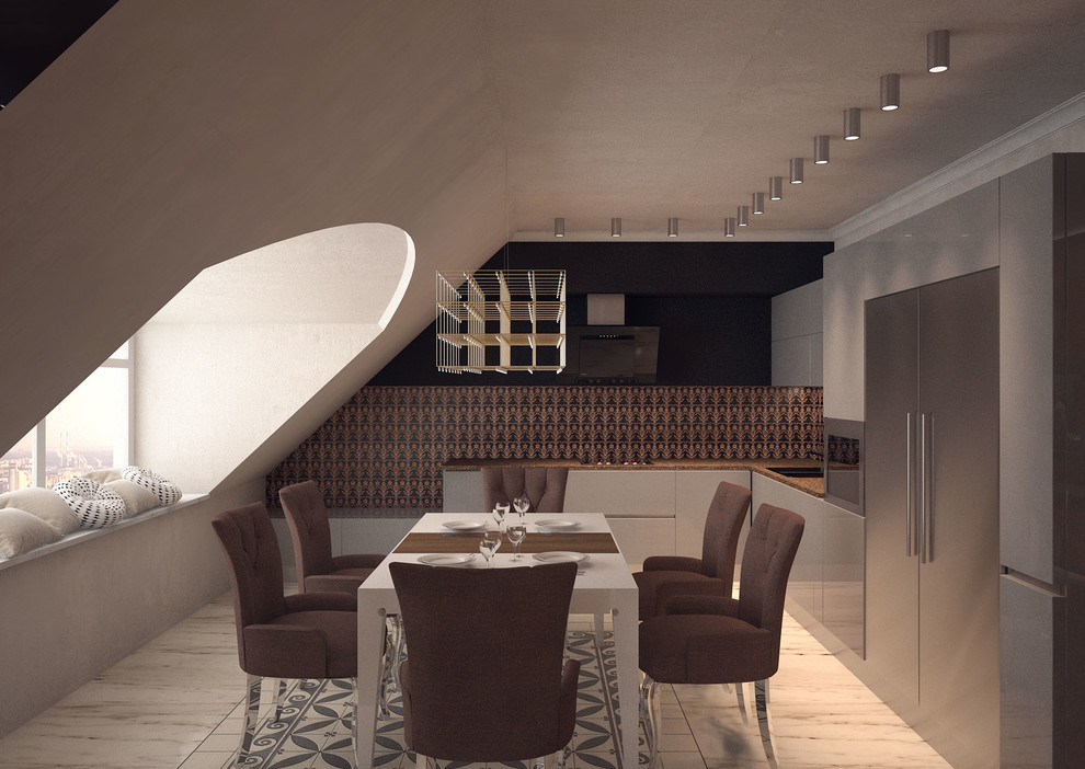 Дизайн-проект 5-ти комнатной квартиры в Петергофе