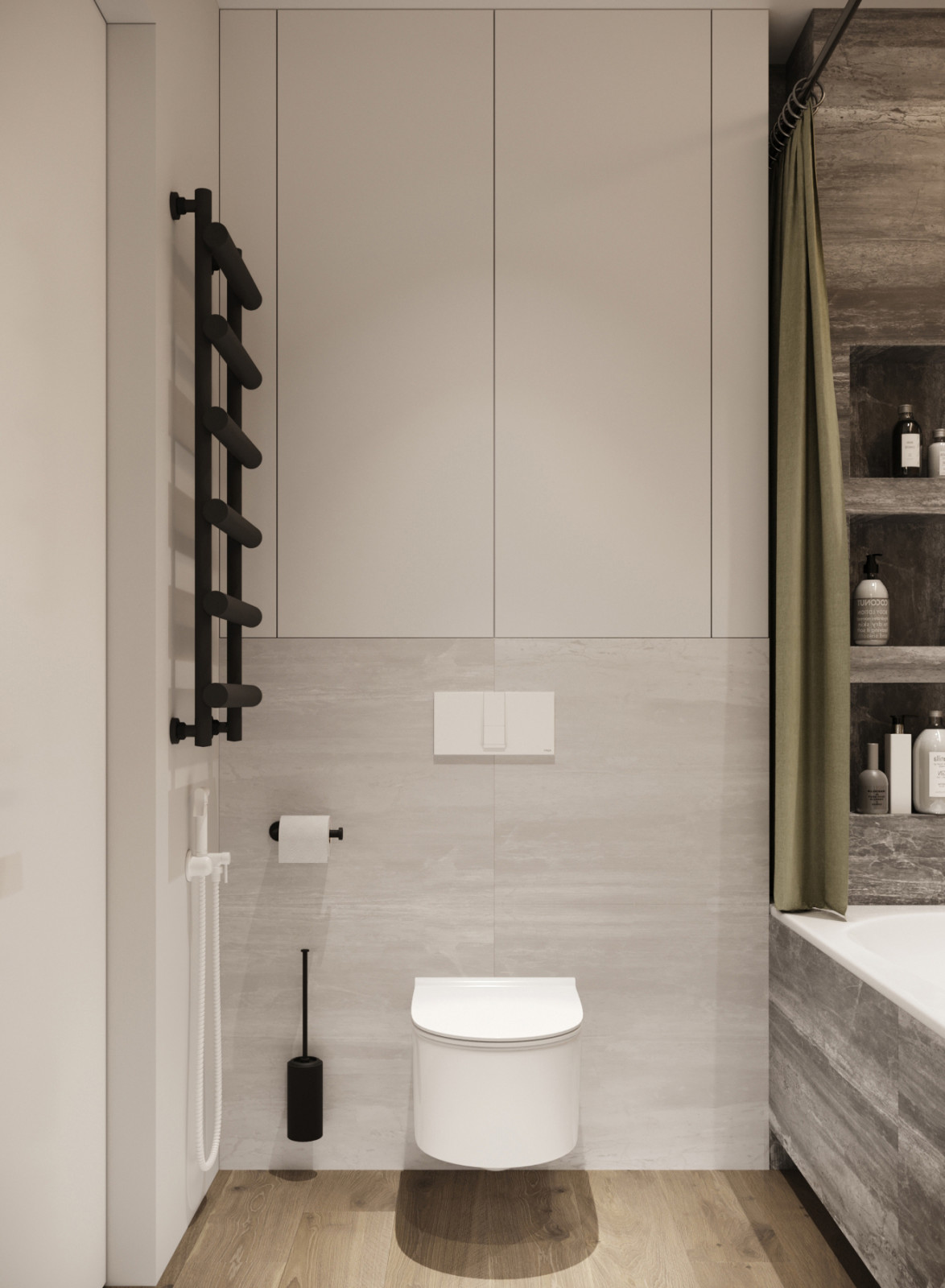 Дизайн-проект квартиры на Авиаторской 72,15 кв.м