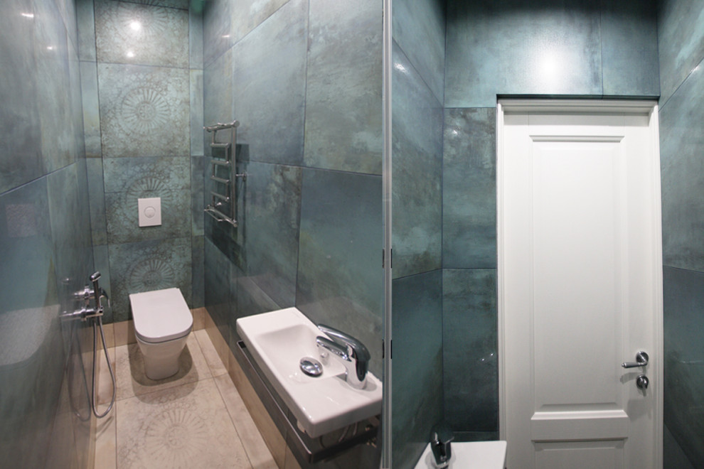 Эклектичный интерьер в пастельных тонах, Славянский бульвар