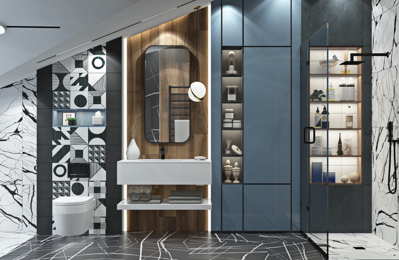 Обложка проекта: Дизайн-проект санузла