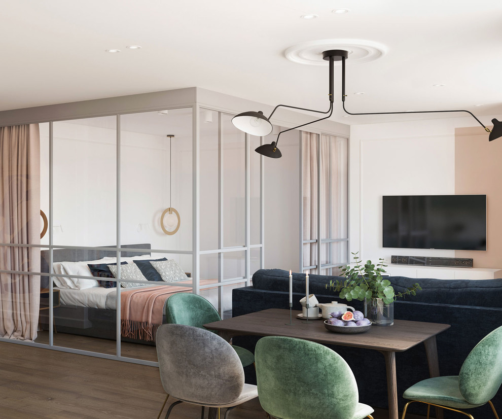 Квартира-студия в ЖК "SREDA" для молодой девушки