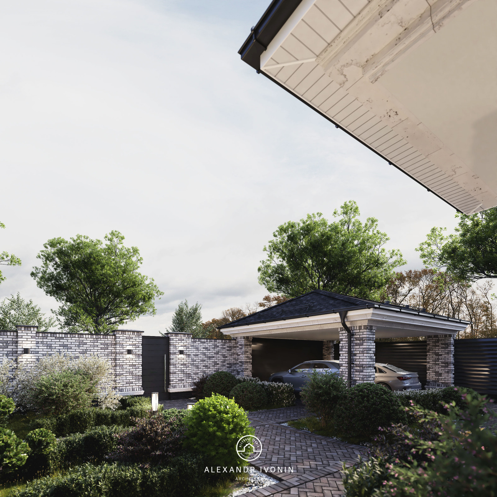 Дом в стиле неоклассика в Ростове