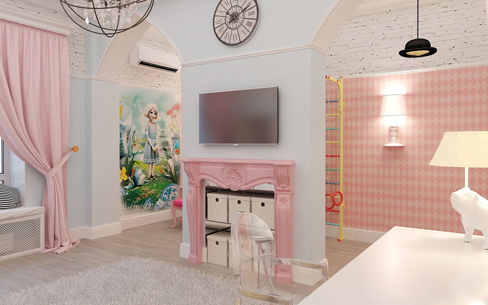 Розовый фламинго