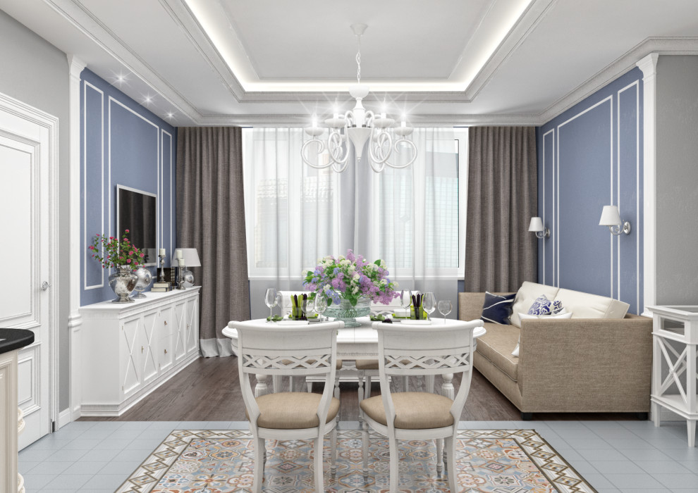 Обложка проекта: ЖК Донской Олимп 82,52 кв.м.