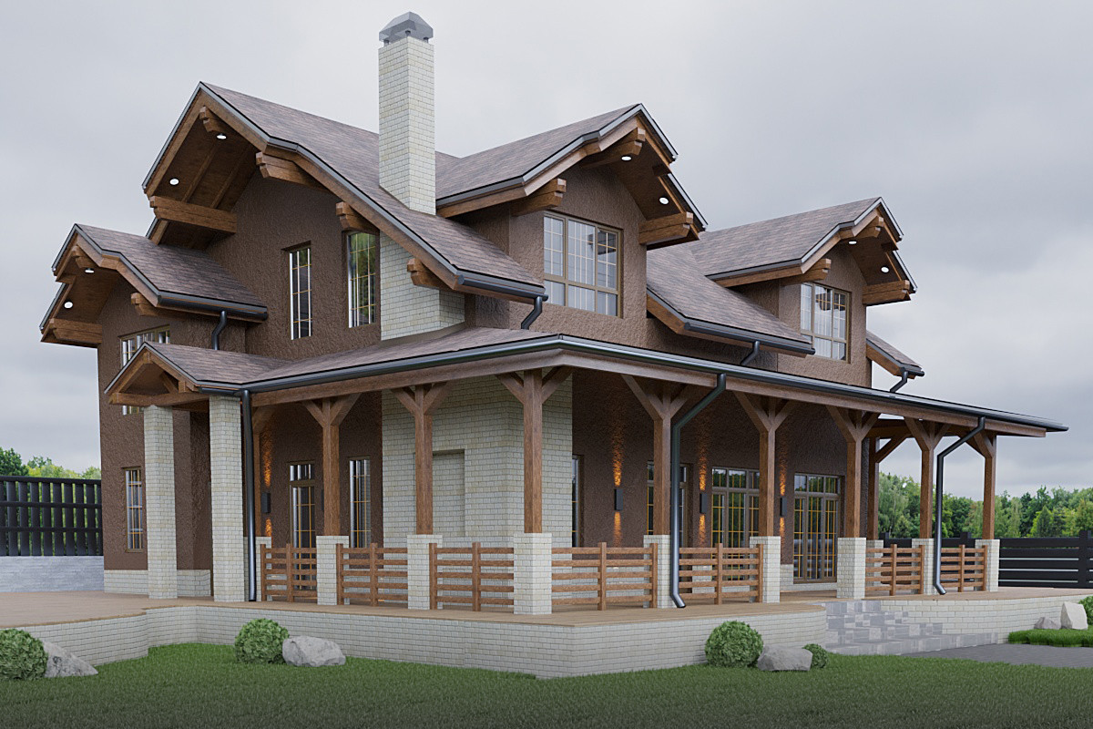 Загородный дом в Уборах