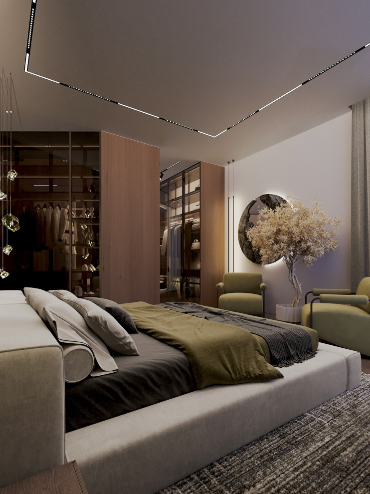 Загорожный Дом Мастер спальня