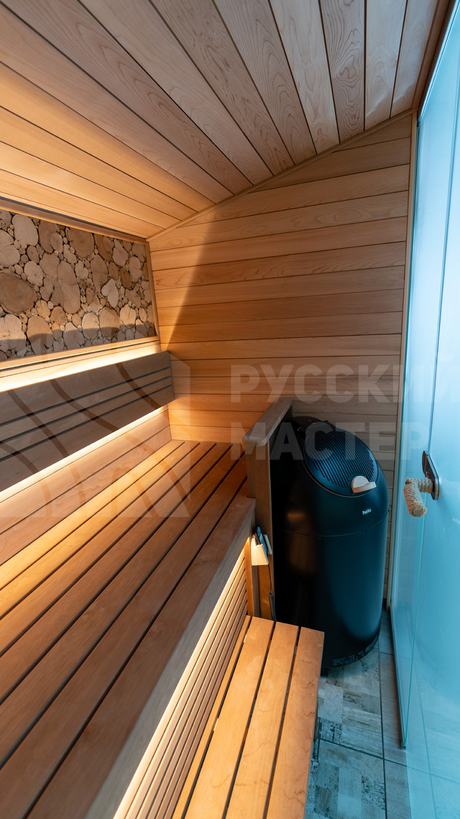 Банный комплекс: финская сауна и традиционная баня «по-серому»